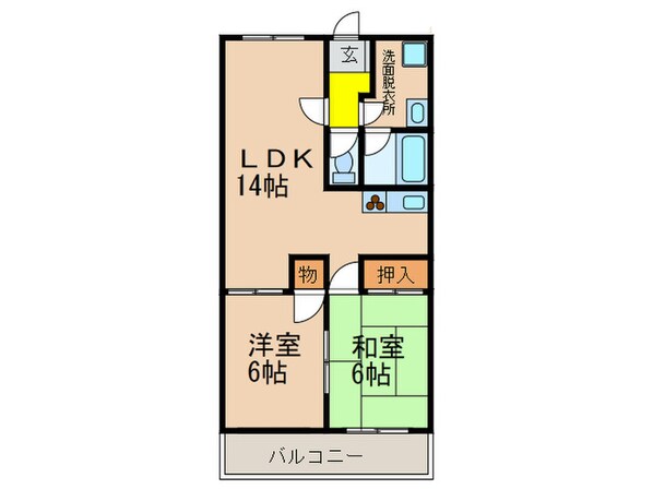 ベア－ジャケットの物件間取画像